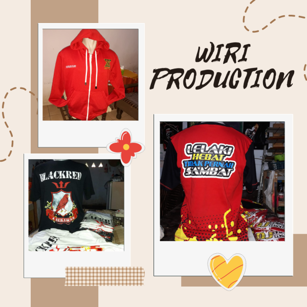 KONVEKSI DAN SABLON – Wiri Production